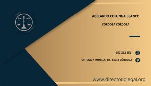 Abelardo Colunga Blanco abogado en Córdoba