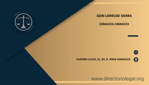 Adin Larrode Sierra abogado en Zaragoza