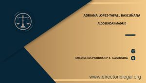 Adriana Lopez-Tafall Bascuñana abogado en Alcobendas