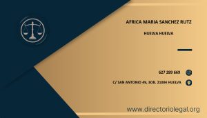 Africa Maria Sanchez Rutz abogado en Huelva