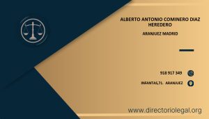 Alberto Antonio Cominero Diaz Heredero abogado en Aranjuez