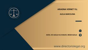 Ariadna Vernet Yll abogado en Alella