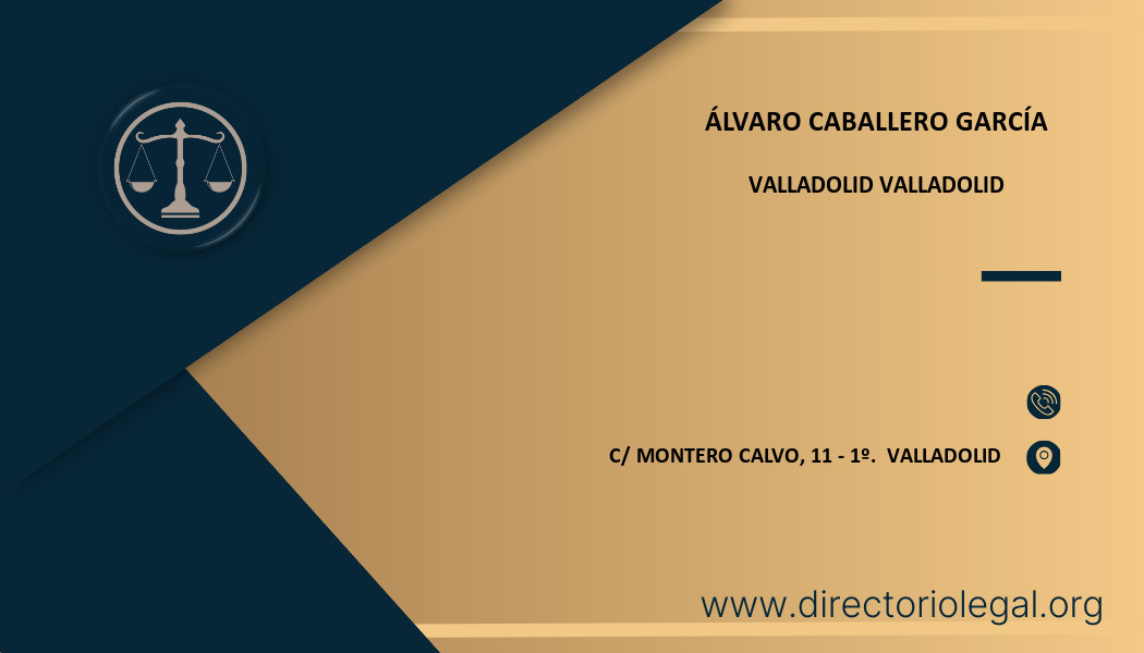 abogado Álvaro Caballero García en Valladolid