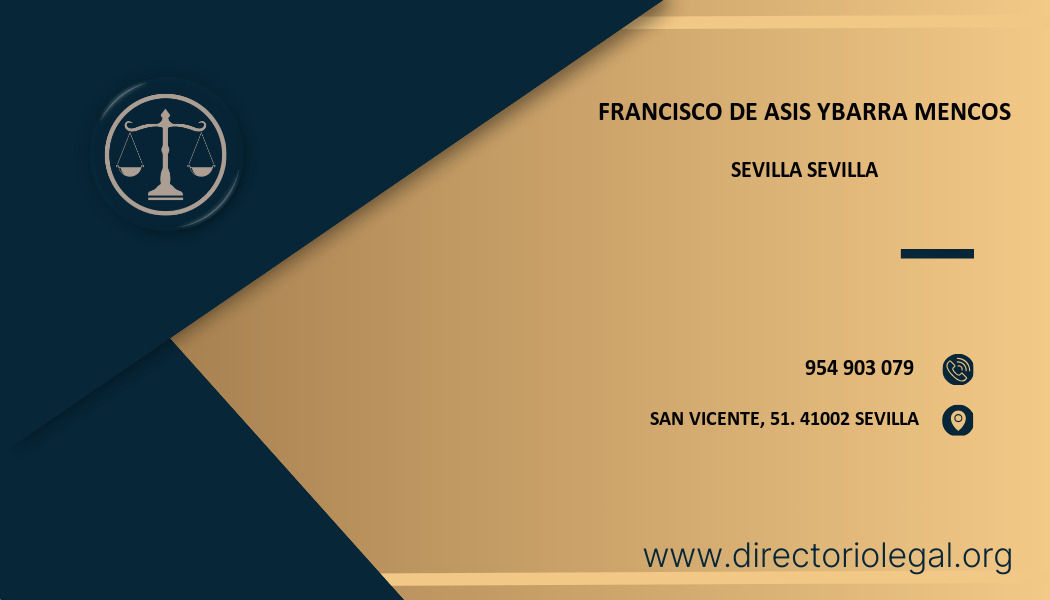 abogado Francisco De Asis Ybarra Mencos en Sevilla