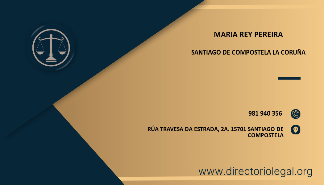 abogado Maria Rey Pereira en Santiago de Compostela