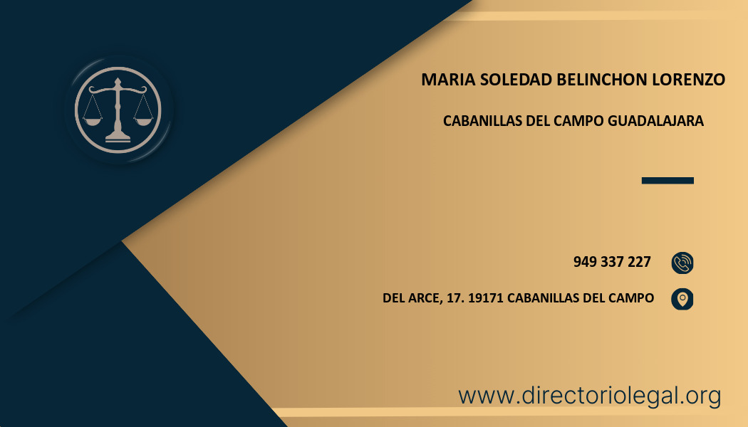 abogado Maria Soledad Belinchon Lorenzo en Cabanillas del Campo