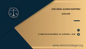 José Ángel Alonso Martínez abogado en Leon