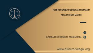 Jose Fernando Gonzalez Romano abogado en Majadahonda