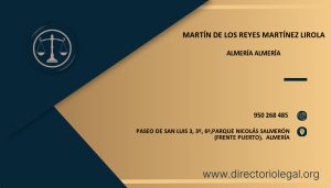 Martín De Los Reyes Martínez Lirola abogado en Almería